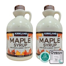 커클랜드 메이플시럽 + 천연비누 코스트코, 2개, 1L