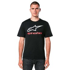 Alpinestars 1214-73106-1232-L: Always 2.0 Csf 티 블랙/화이트/레드 Lg