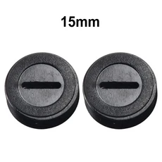 전기 해머 그라인더 핸드 용 2개 13-22mm 블랙 카본 브러시 홀더 캡 커버 교체 부품, 02 15mm