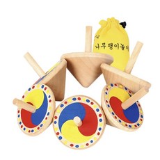 유아월드 나무팽이놀이 (6개입)