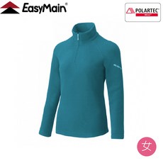EasyMain 衣力美 台灣製 高效能輕暖休閒衫 寶藍 S