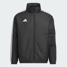 삼선 루스 핏 패디드 윈드 보온 재킷 JZ8769