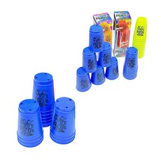 WSstore 프랜즈 포커스 컵스택 (12pcs) 스피드게임, 1세트, 랜덤