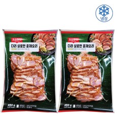 요리하다 다리살로만 훈제오리, 2개, 450g