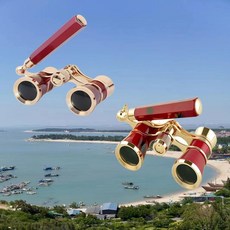 유어렉시트 오페라 글라스 쌍안경 롱네트 극장용 광학 안경 미니 컴팩트 가벼운 내장 접이식 조절 가능한 손잡이 체인 포함 빈티지 성인 어린이 여성 뮤지컬 콘서트 영화용, 유어렉시트 오페라 글라스 쌍안경 롱네트 극장용 광학 안