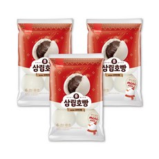 삼립 냉동 꼬마 미니 호빵 단팥 3봉(Mini Redbean Ho-ppang) / 찬바람불 때 생각나는 겨울 대표 간식! 한 손에 쏙! 귀여운 사이즈로 부담없어요, 3개, 240g