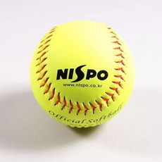 니스포 야구공 캐치볼 체육 소프트 베이스볼 11in, 본상품선택, 1개