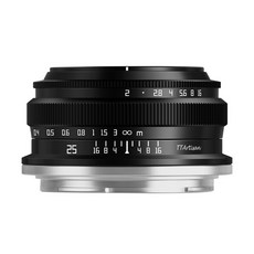 티티아티산 25mm F2.0 니콘 Z마운트 APS-C 블랙
