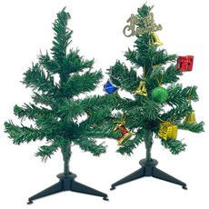 아이몽 성탄절 크리스마스 미니 트리 약30cm 세트 만들기재료 공예재료 무장식트리 장식, 미니트리 (단품)