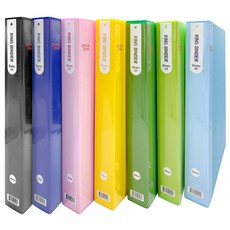 A4 PP 3공 O링 바인더 35mm, 초록