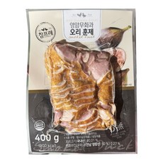 국내산 오리 당일발송 참프레 무화과 오리훈제 슬라이스, 2개, 400g