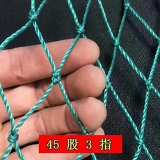 優選 加密小網孔養殖網1指2指3指網片網箱拉網養雞網魚塘隔斷網 副廠商品, 1個, 3指網孔45股,A款1米寬10米長