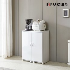 [보루네오 하우스] 앳홈 심플스 800 냉장고형 수납장, 색상:화이트