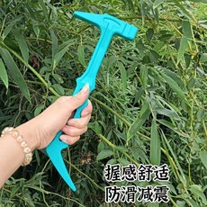 隔曰達 建築專用三孔防滑抗震手柄鋁模鋁膜榔頭工具 鋁膜錘工具 鋁木大全 防滑抗震手柄鎚子 F, 1個, 新款綠色鋁模錘