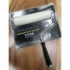 _LIN林林柒QI_ 華倫藝術塗裝工具 羊毛滾輪 藝術塗裝 漆面平滑, 1個