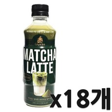 실론티 말차라떼, 18개, 340ml