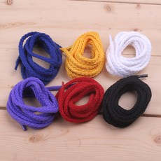 [펠트친구] 운동화끈 (4개)/가방끈/가방부자재/교구만들기재료, 흰색, 1개