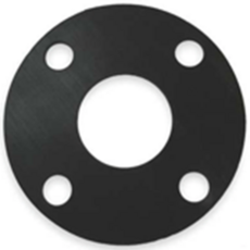 EPDM / NBR 가스켓 FF (10K 15A 20A 25A 150파운드 1/2인치 3/4인치 1인치), FF ANSI 150파운드, 1개