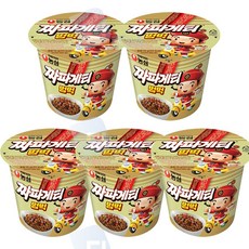 농심 짜파게티범벅 미니컵 5개 eun185gY