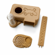 햄달 습식은신처 중사이즈, 브라운, 1개