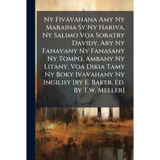 (영문도서)Ny Fivavahana Amy Ny Maraina Sy Ny Hariva Ny Salimo Voa Soratry Davidy Ary Ny... Paperback, Nabu Press, English, 9781271623105