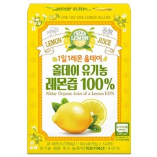 올데이 유기농 레몬즙% 2주, 280g, 1개
