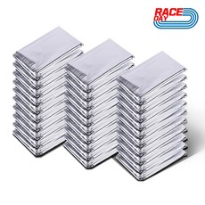 레이스데이 체온유지 비상용 보온 은박담요 L (160x210cm), 30개, 실버