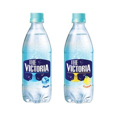 웅진 더빅토리아 탄산수 플레인 500ml 20개 + 레몬 500ml 20개 총 40개