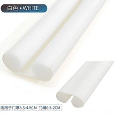 門縫密封條 門底隔音擋風條 防蟲擋, 1個, 白色