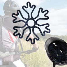 헬멧 내부 실리콘 쿠션 패드 머리 눌림 방지 이너 라이너 자전거 오토바이 라이딩, 1개, 상세페이지 참조