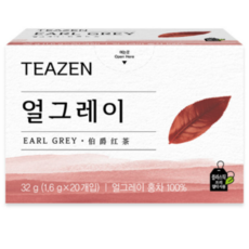 티젠 얼그레이홍차, 1.6g, 20개입, 5개