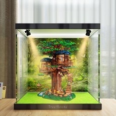 레고 장식장 아크릴 커버 보관함 투명 쇼케이스 전시장 진열장 피규어 케이스, 1개