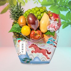 홈파티 와인버킷 11종 과일 혼합 선물세트(5.9kg 내외), 없음