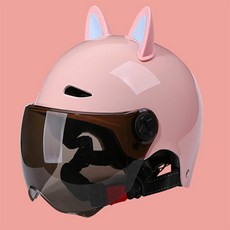 리에스 헬멧장식 오토바이헬멧장식품, 핑크