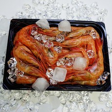 [감동몰] 급냉 홍 단새우 500g (25미 내외) 아마애비, 1박스, 500g(25미 내외)