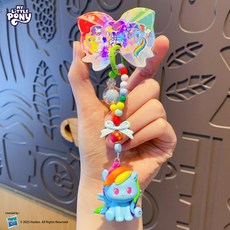 My Little Pony 精美串珠手機鏈，可愛卡通書包吊飾，馬年禮品