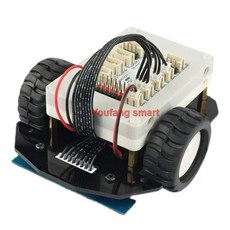 2WD 순찰 로봇 자동차 N20 모터 장애물 회피 추적 아두이노용 믹스 프로그래밍 DIY 키트