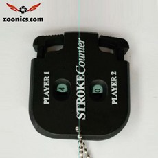 주닉스 골프 타수 필드용품 스코어점수 카운터 버튼, 1개, 단품