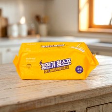 노브랜드 정전기 청소포 대형 40매, 5개