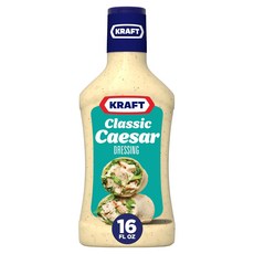 Kraft Classic Caesar 샐러드 드레싱16fl oz 병, 1개