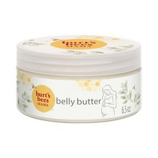 Burt's Bees 마마 벨리 버터 6.5온스 시어 버터 & 비타민 E 함유 99% 천연 유래 성분