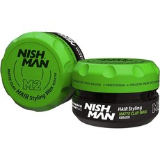 Nish Man 헤어 스타일링 왁스 M2 시리즈 100 밀리리터 237425, 1, 100ml