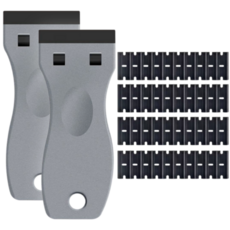 오어브랜드 교체형 스티커제거 스크래퍼 2p + 리필날 40p, 1세트