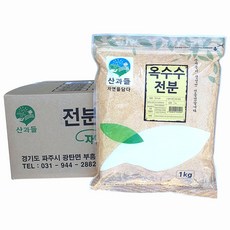 산과들 옥수수전분99% (옵션), 1kg, 10개