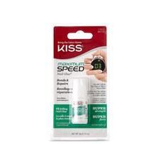 Kiss 맥시멈 스피드 네일 글루 3g, 1개