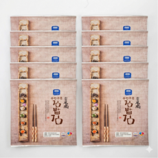 완도 두번 구운 김밥김 10매, 10개, 25g