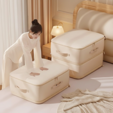 윌로우랩 이불 압축 정리 수납 파우치 가방 투명 정리함, 1개, 2개입