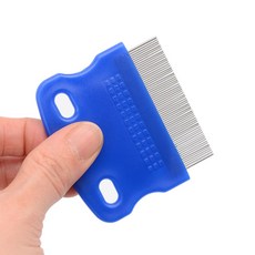 호기마트 반려동물눈꼽빗 색상랜덤 고양이눈꼽제거빗, 1개, 랜덤