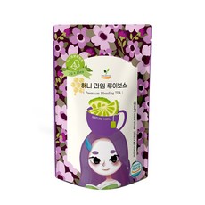 허니 라임 루이보스티 과일 허브티 블렌딩차 삼각티백, 1개, 25개입, 2g