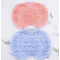 발세척 매트 풋브러쉬, 핑크, 핑크